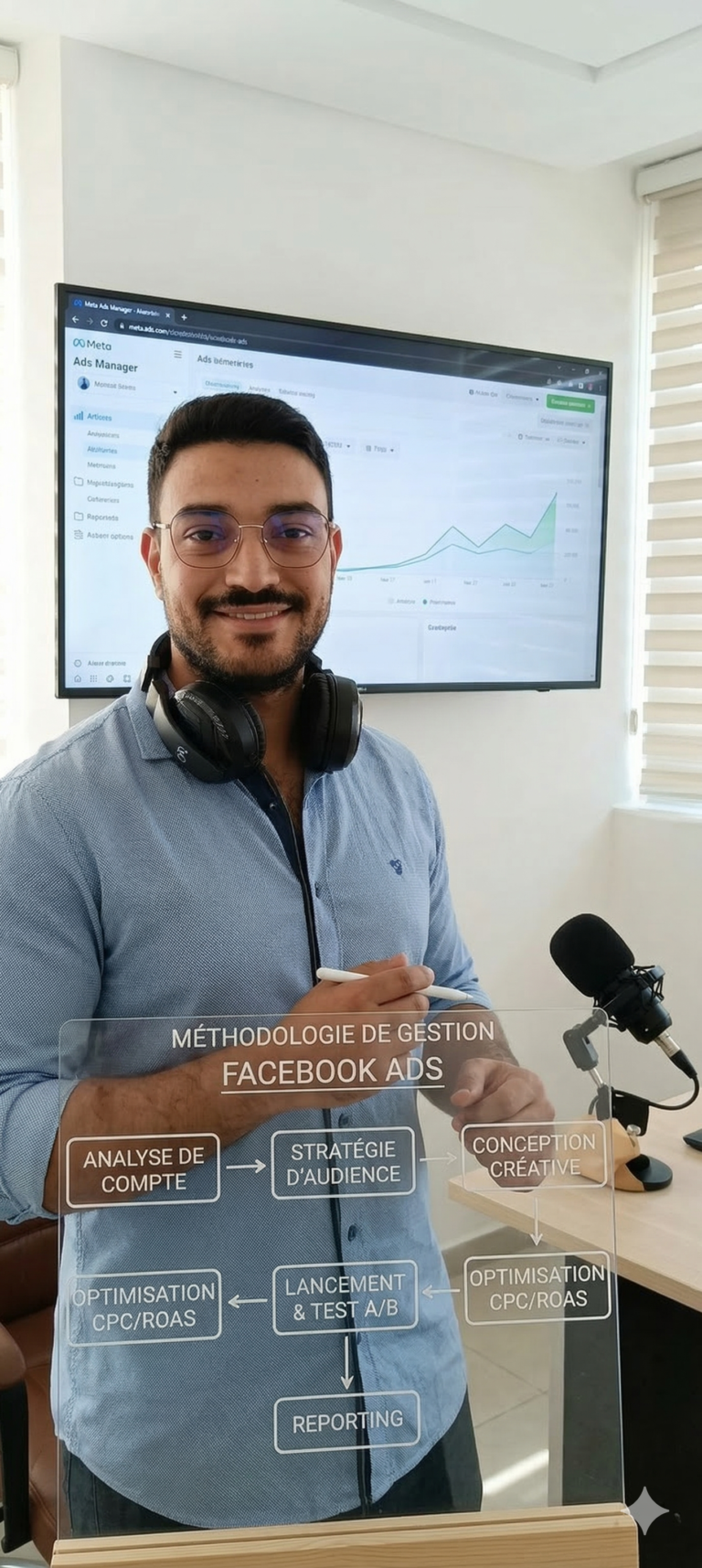Notre processus : comment on lance vos campagnes facebooka ads Tunisie ?